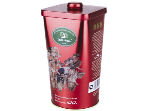Чай  Черный листовой экстра,  100 г ж/б