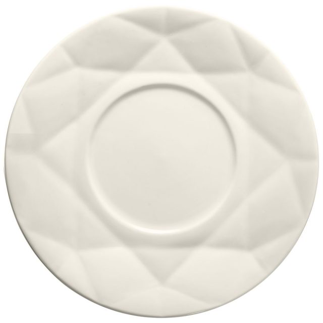 Чайная пара Diamante Bianco, белая — изображение 3