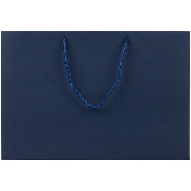Пакет бумажный Ample Thin M, синий — изображение 3