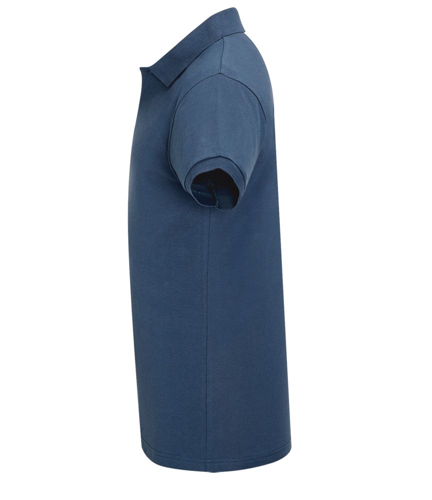 Рубашка поло мужская Perfect Men синий джинс — изображение 3