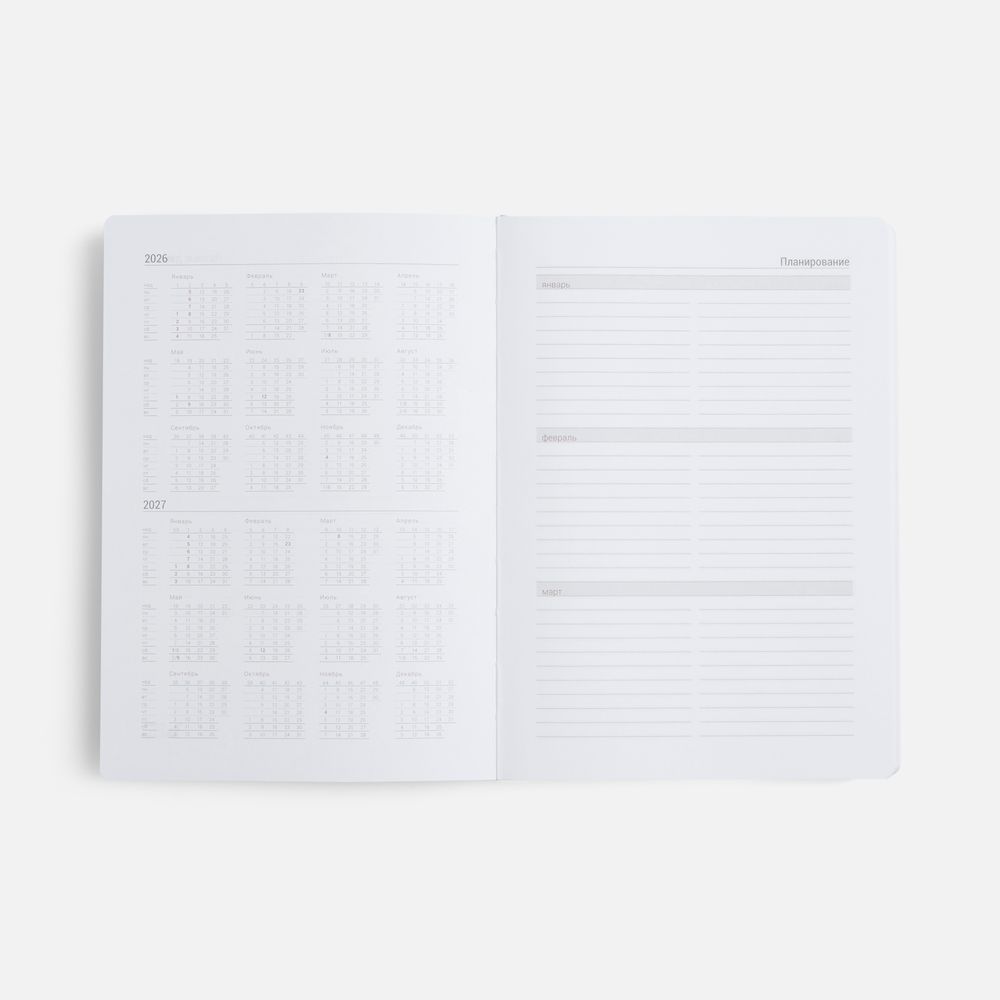 Ежедневник Basis, датированный, зеленый — изображение 6