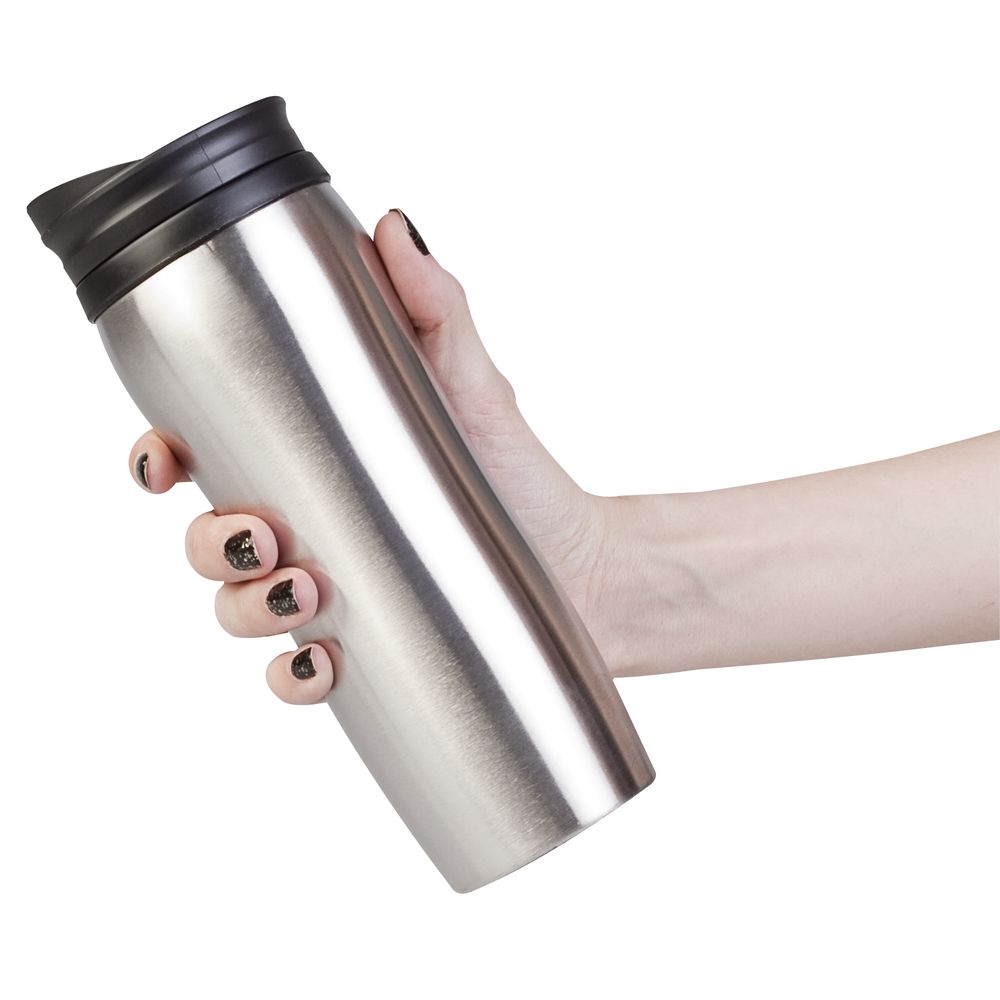 Термостакан Shape, серебристый — изображение 5