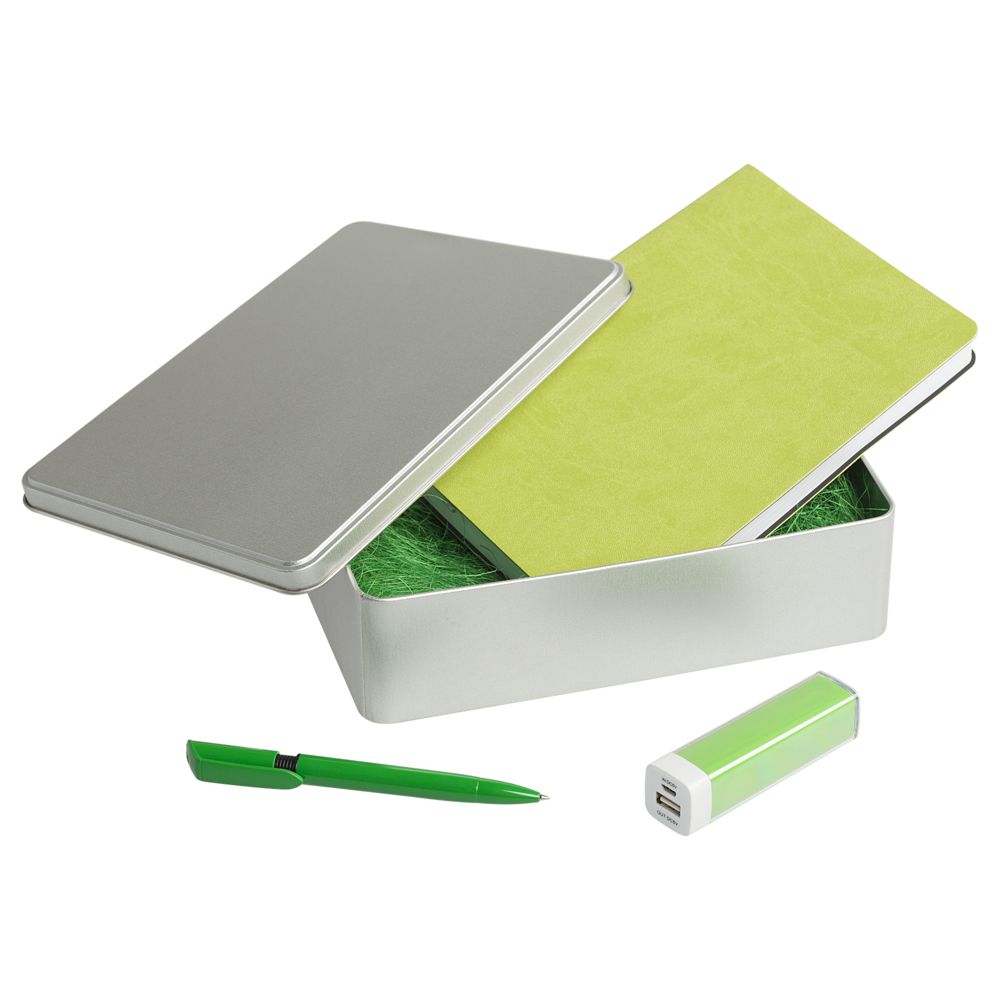 Коробка Pragmax L, прямоугольная, серебристая — изображение 4