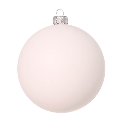 елочный шар белый матовый