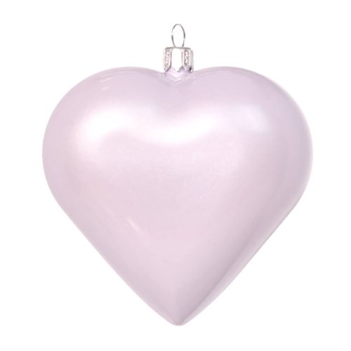 сердце сиреневый жемчуг глянцевое