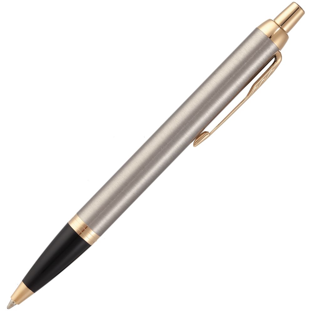 Ручка шариковая Parker IM Core K321 Brushed Metal GT M — изображение 4