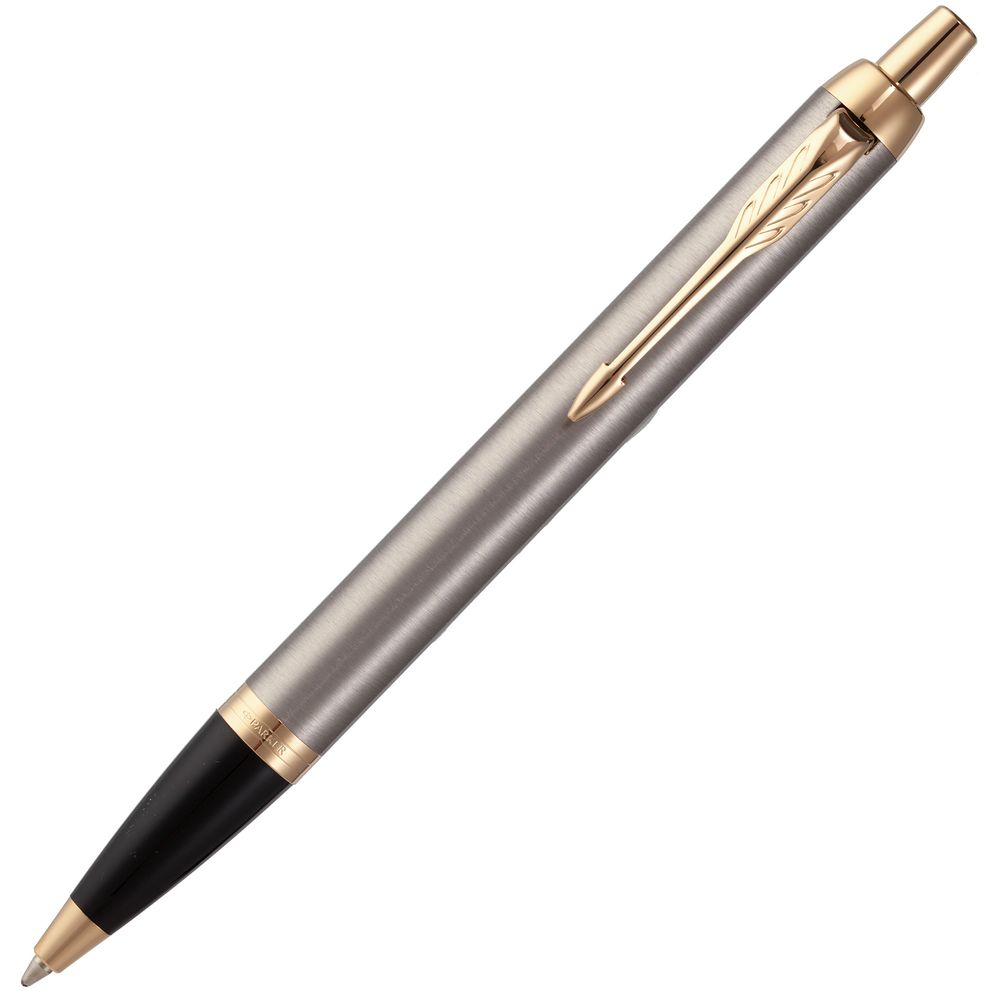 Ручка шариковая Parker IM Core K321 Brushed Metal GT M — изображение 5