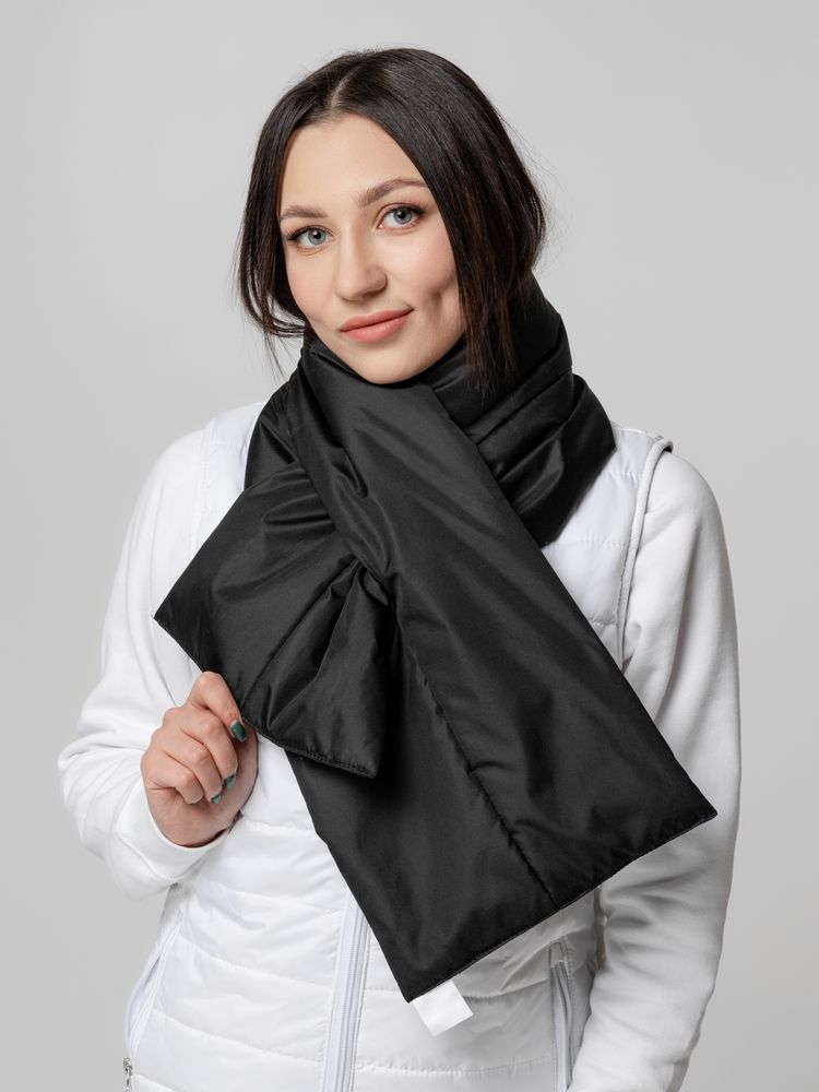 Шарф Shelter, черный — изображение 6