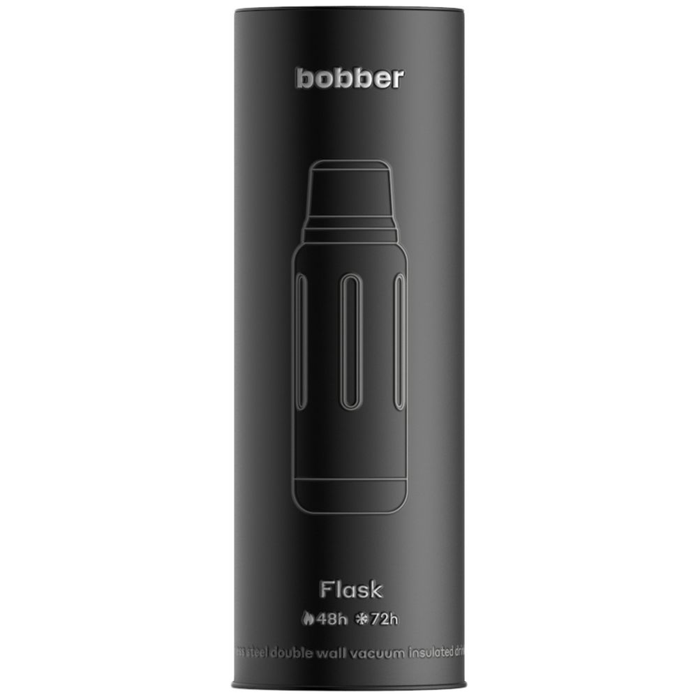 Термос Flask 1000, вакуумный, стальной зеркальный — изображение 6