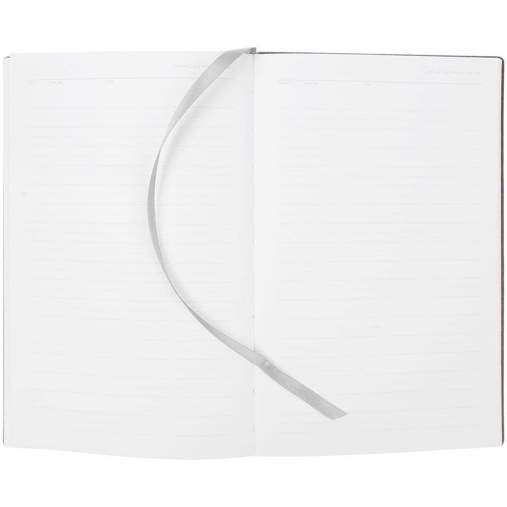 Ежедневник Kroom, недатированный, серый — изображение 6