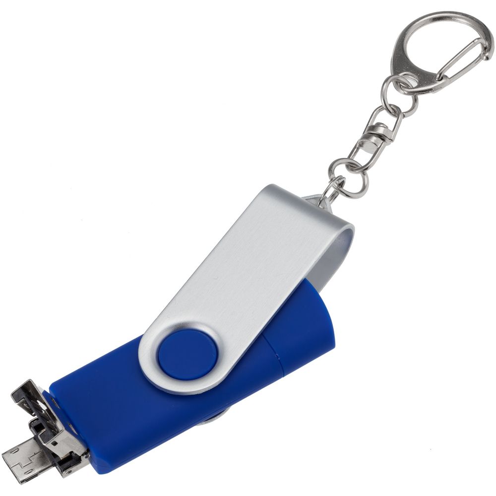 Флешка Trio Twist, синяя, 32 Гб — изображение 6