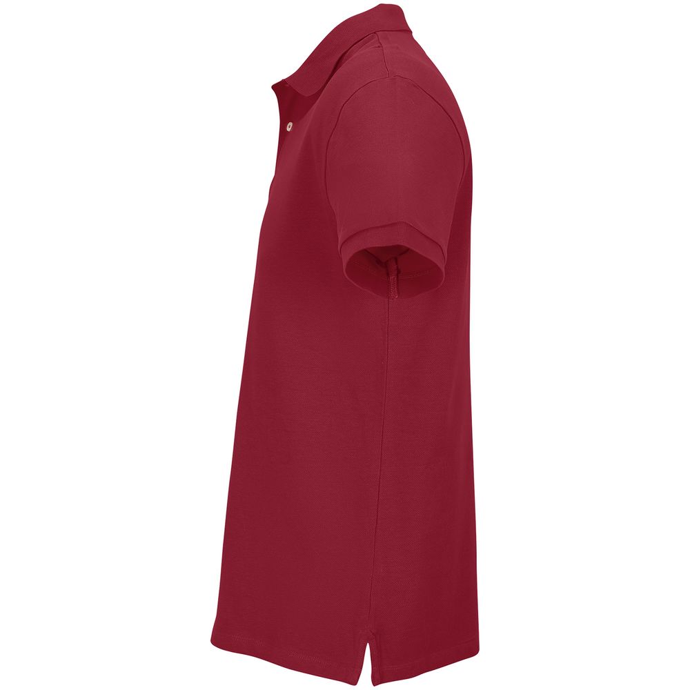 Рубашка поло унисекс Pacific, красная (бургунди) — изображение 4