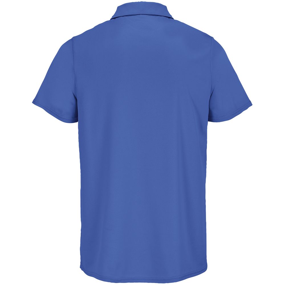Рубашка поло унисекс Pitcher, ярко-синяя (royal) — изображение 3