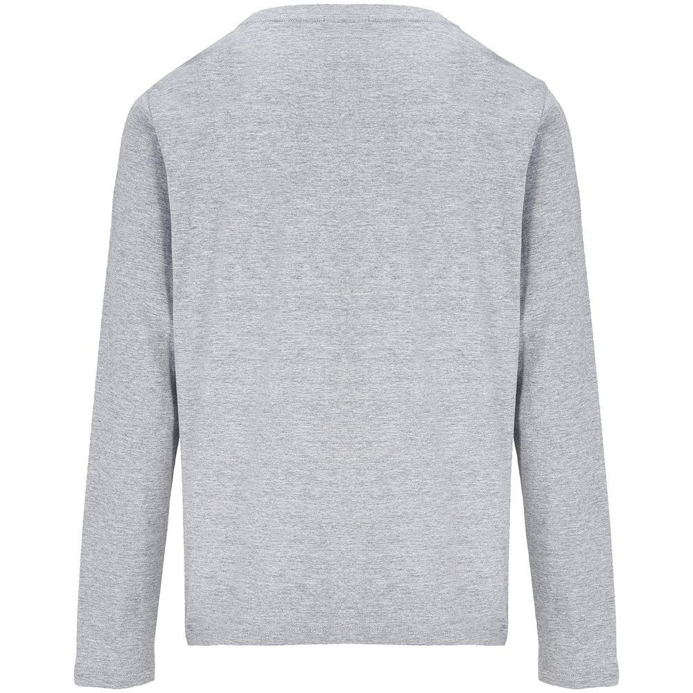 Футболка с длинным рукавом женская Monarch Women, серый меланж — изображение 3