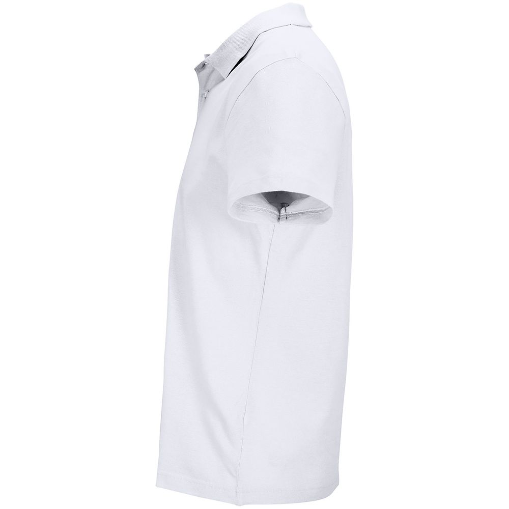 Рубашка поло унисекс Pulse, белая — изображение 4