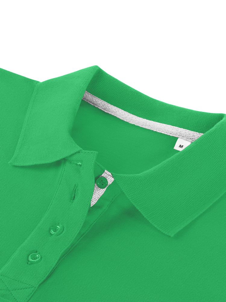 Рубашка поло женская Virma Premium Lady, зеленое яблоко — изображение 4