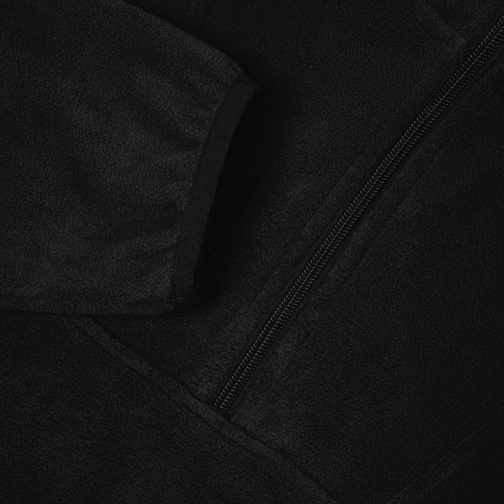 Анорак флисовый унисекс Fliska, черный — изображение 5