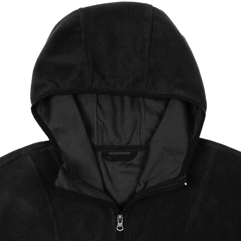 Анорак флисовый унисекс Fliska, черный — изображение 4