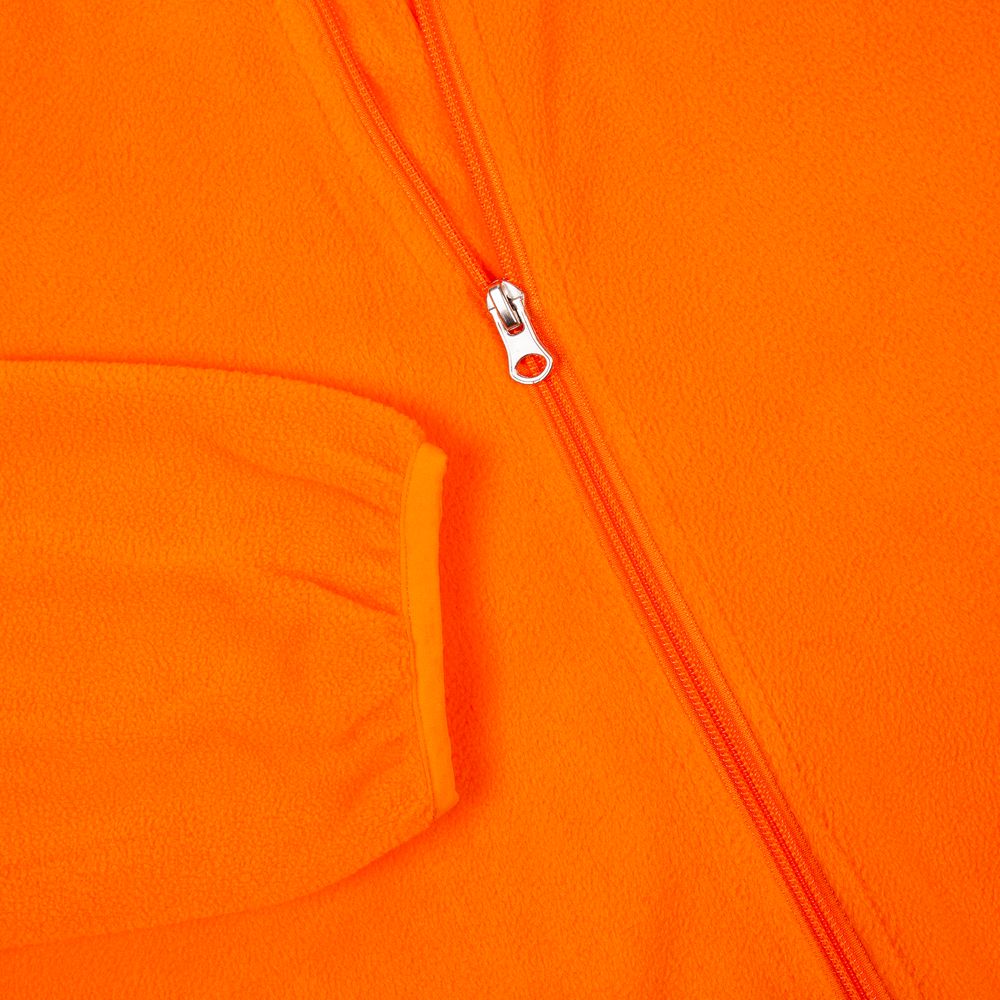 Куртка флисовая унисекс Fliska, оранжевая — изображение 5