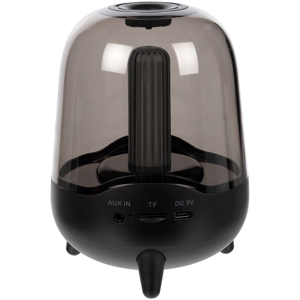 Беспроводная колонка с подсветкой soundFlicker, черная — изображение 5