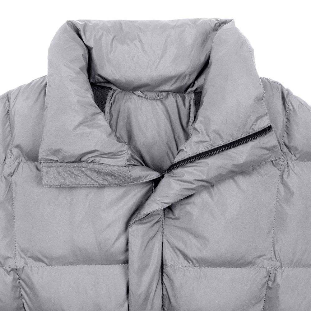 Пуховик унисекс Kapsula, серый — изображение 5