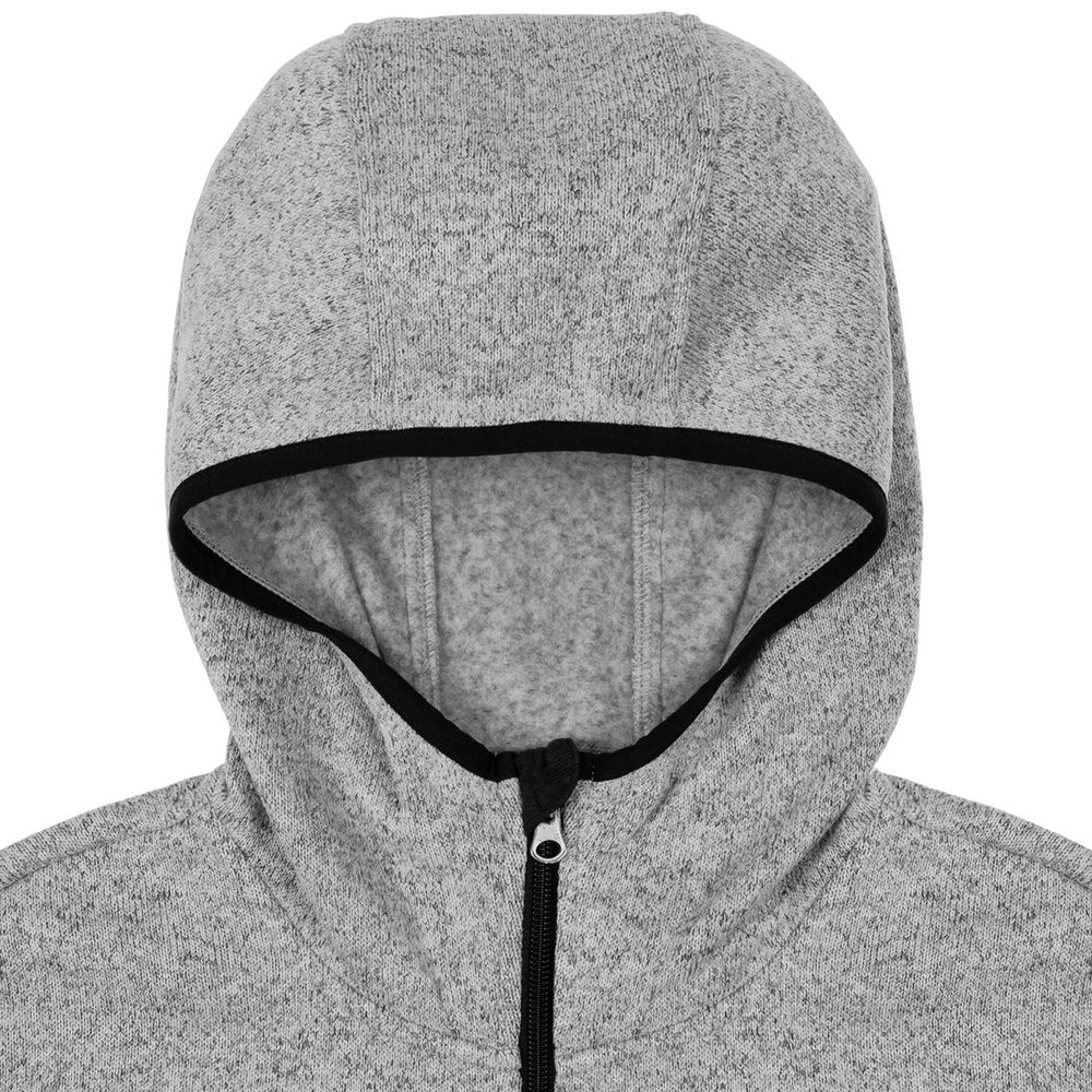 Жилет с капюшоном унисекс Gotland, серый — изображение 4