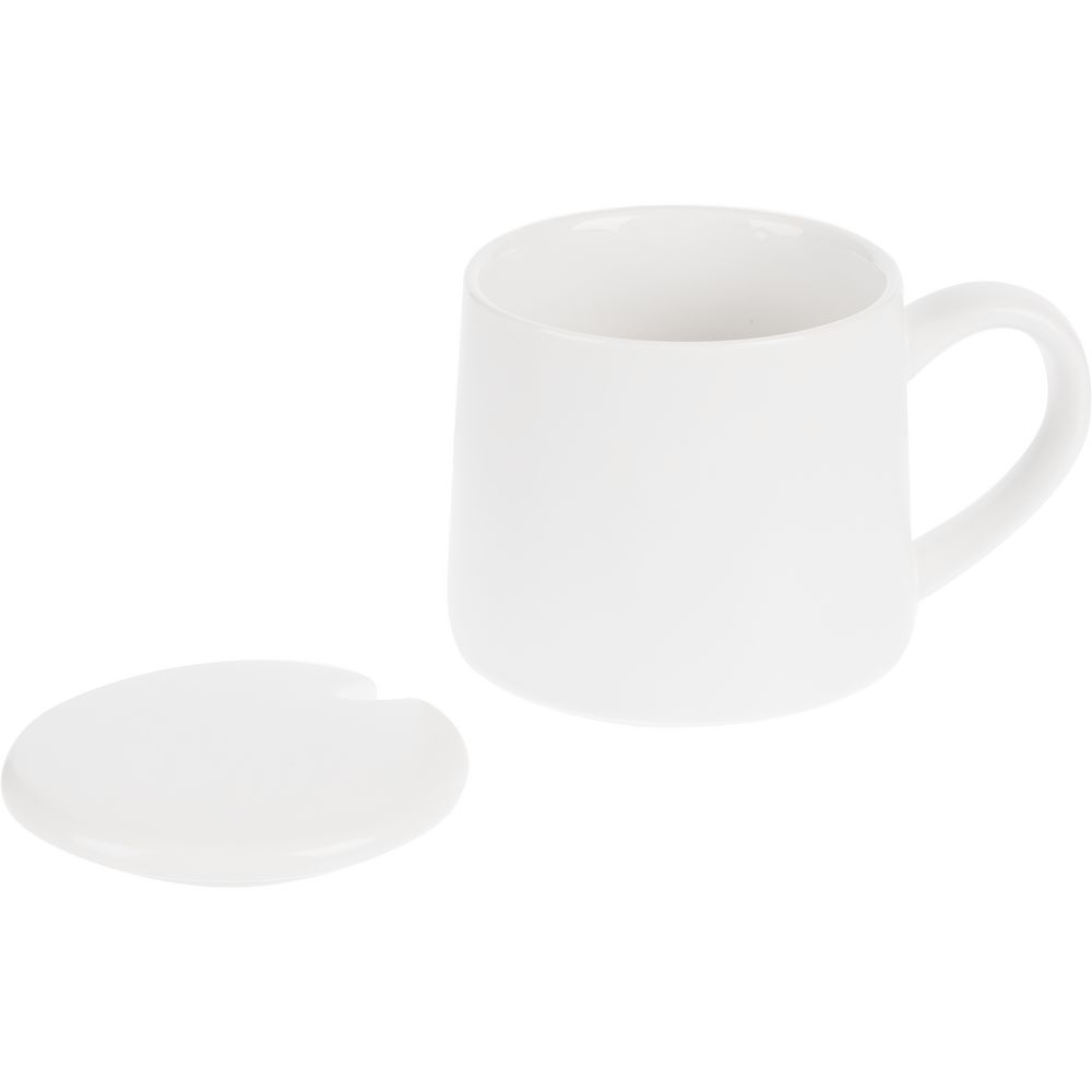 Кружка с подогревом и беспроводной зарядкой dualBase ver. 2.0 Matt, белая — изображение 6