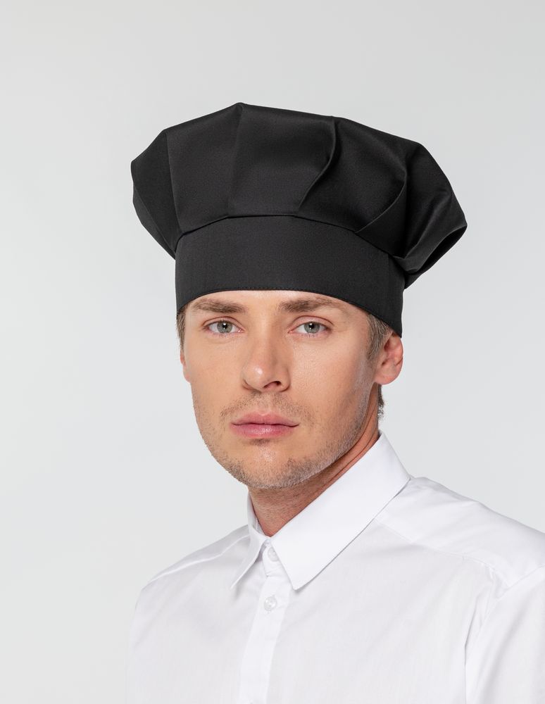 Колпак поварской Cookery, черный — изображение 5