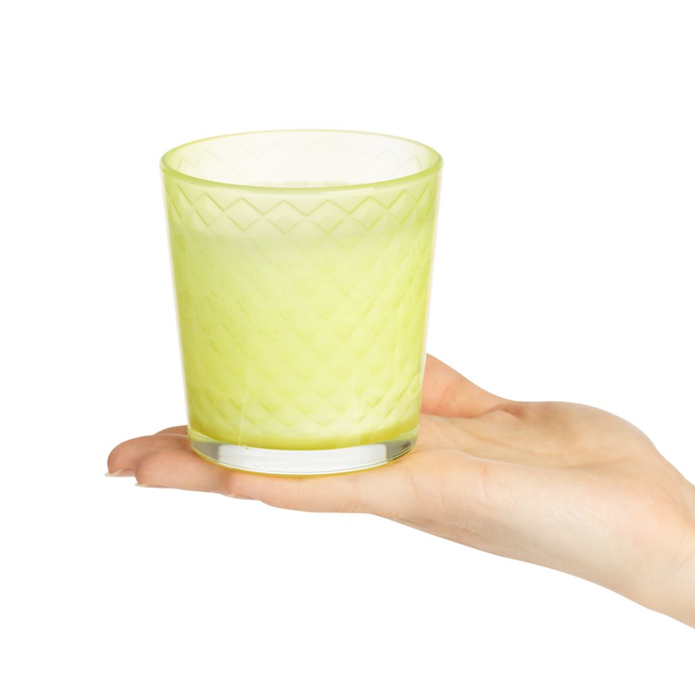 Свеча ароматическая Ristoro, желтая, ягоды в игристом — изображение 4