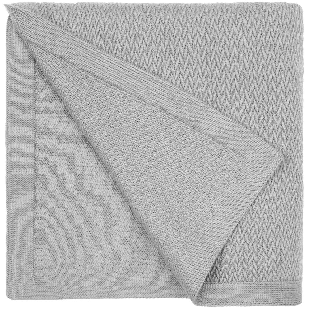 Плед Ornato, серый (дымчатый) — изображение 3