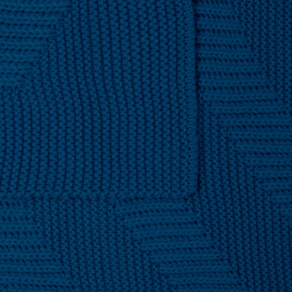 Плед Locus Solus, синий (морская волна) — изображение 4