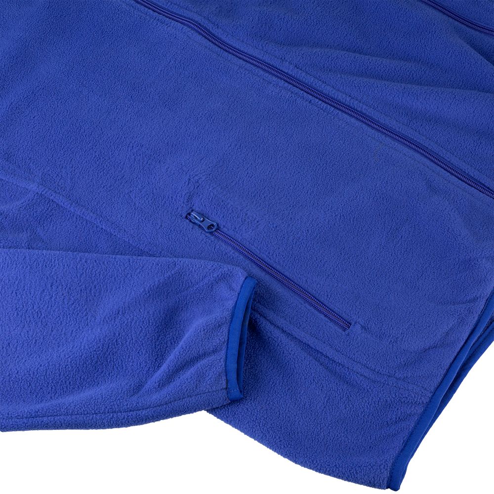 Куртка флисовая унисекс Nesse, синяя — изображение 5