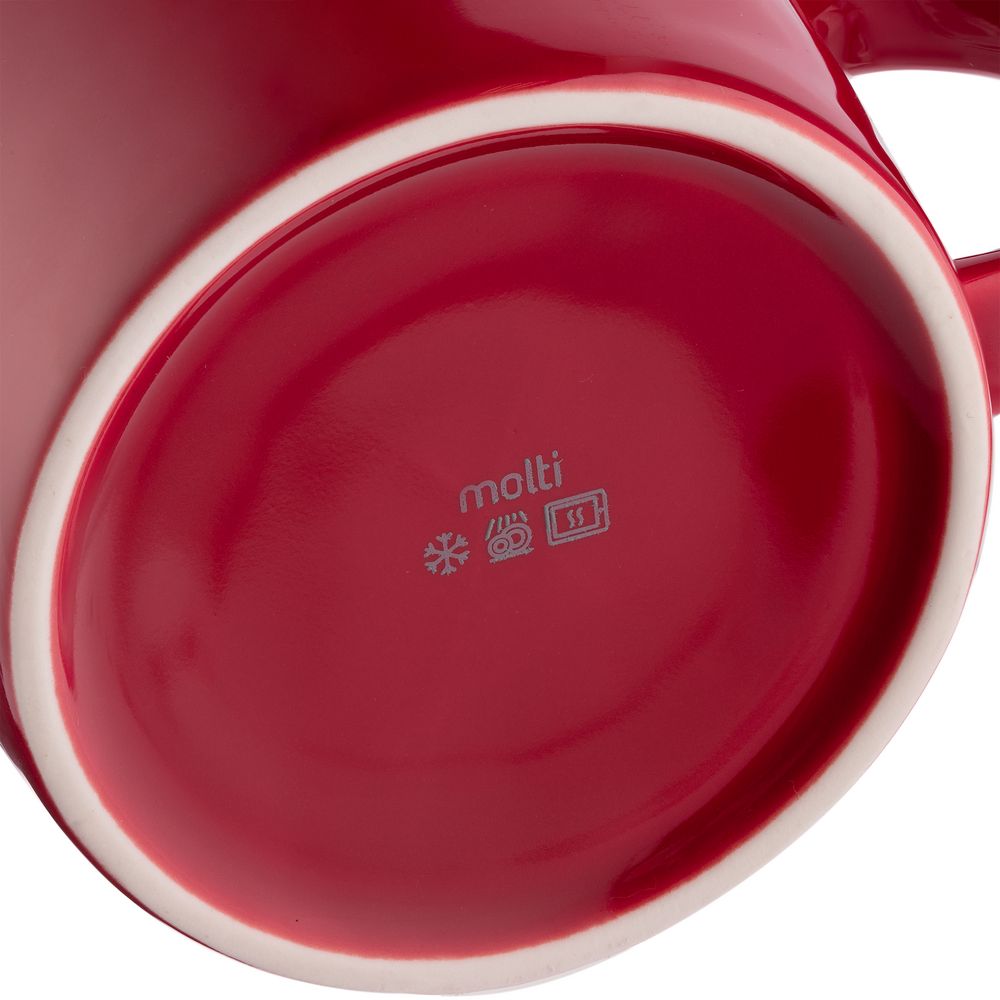 Кружка Valotti Medio, красная — изображение 4