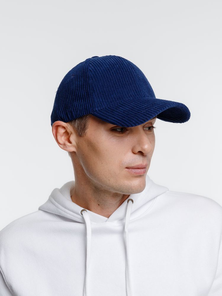 Бейсболка Soft Core, темно-синяя — изображение 6