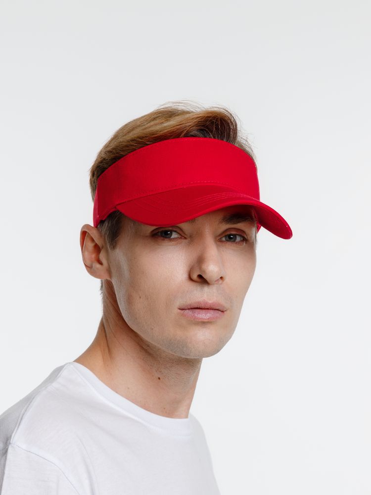 Козырек Viseros, красный — изображение 6