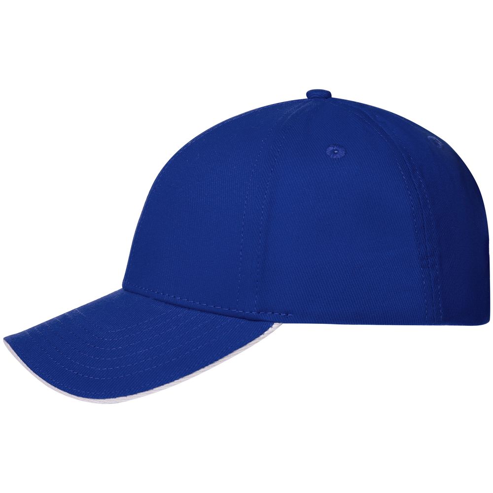 Бейсболка Spiker, ярко-синяя с белым — изображение 3