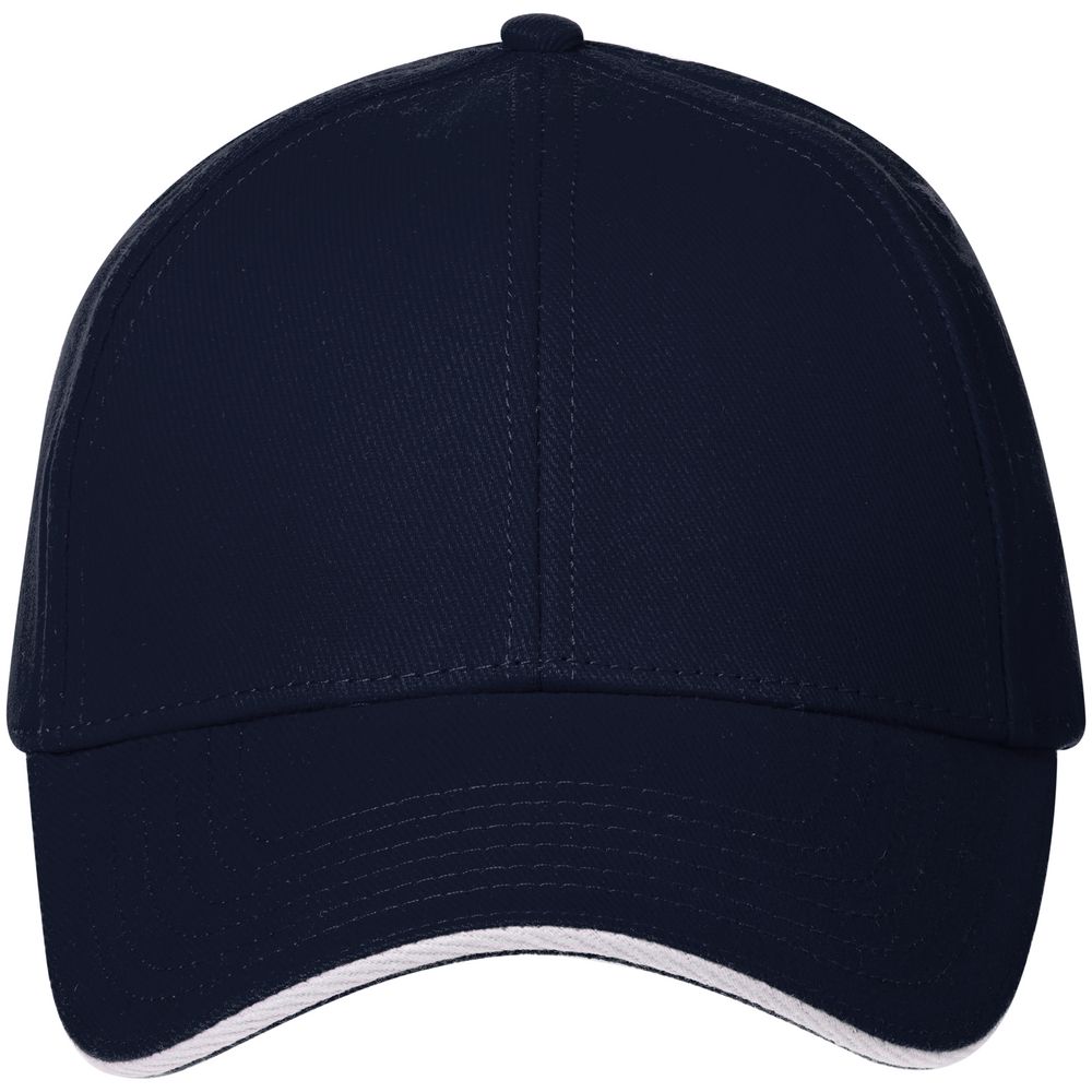 Бейсболка Spiker, темно-синяя с белым — изображение 4