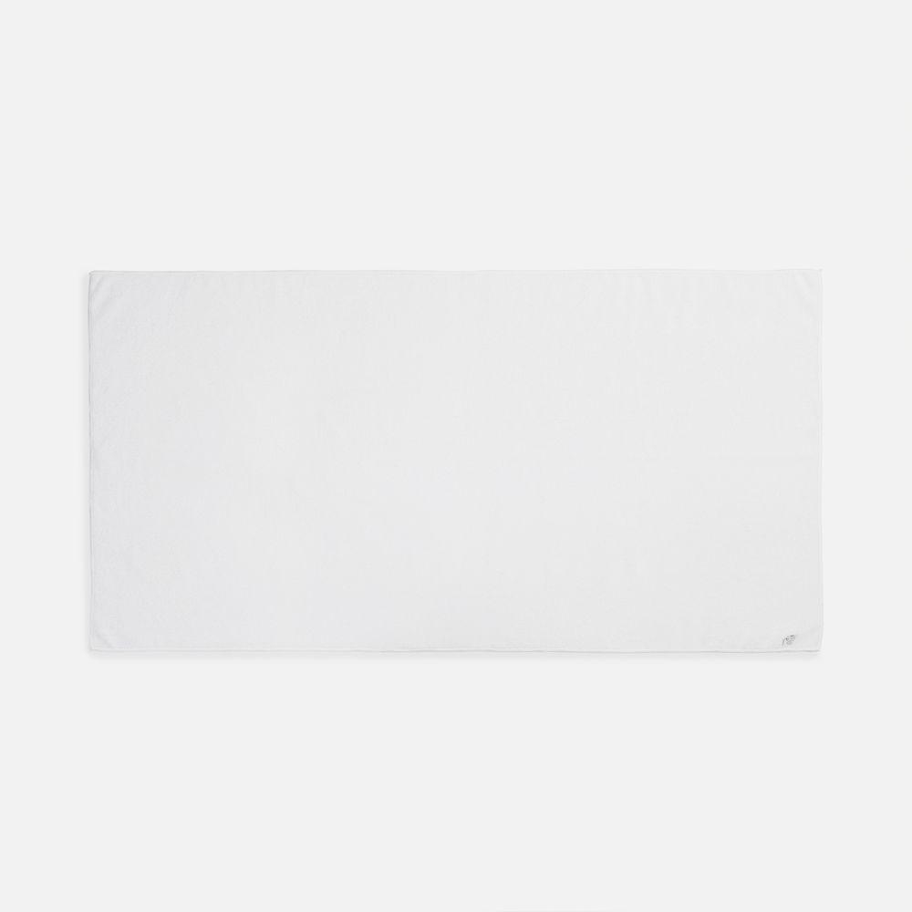 Двустороннее махровое полотенце Nice Print для сублимации, большое, белое — изображение 4