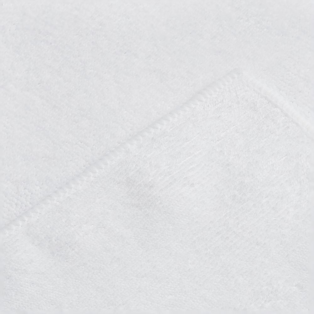 Двустороннее махровое полотенце Nice Print для сублимации, большое, белое — изображение 6