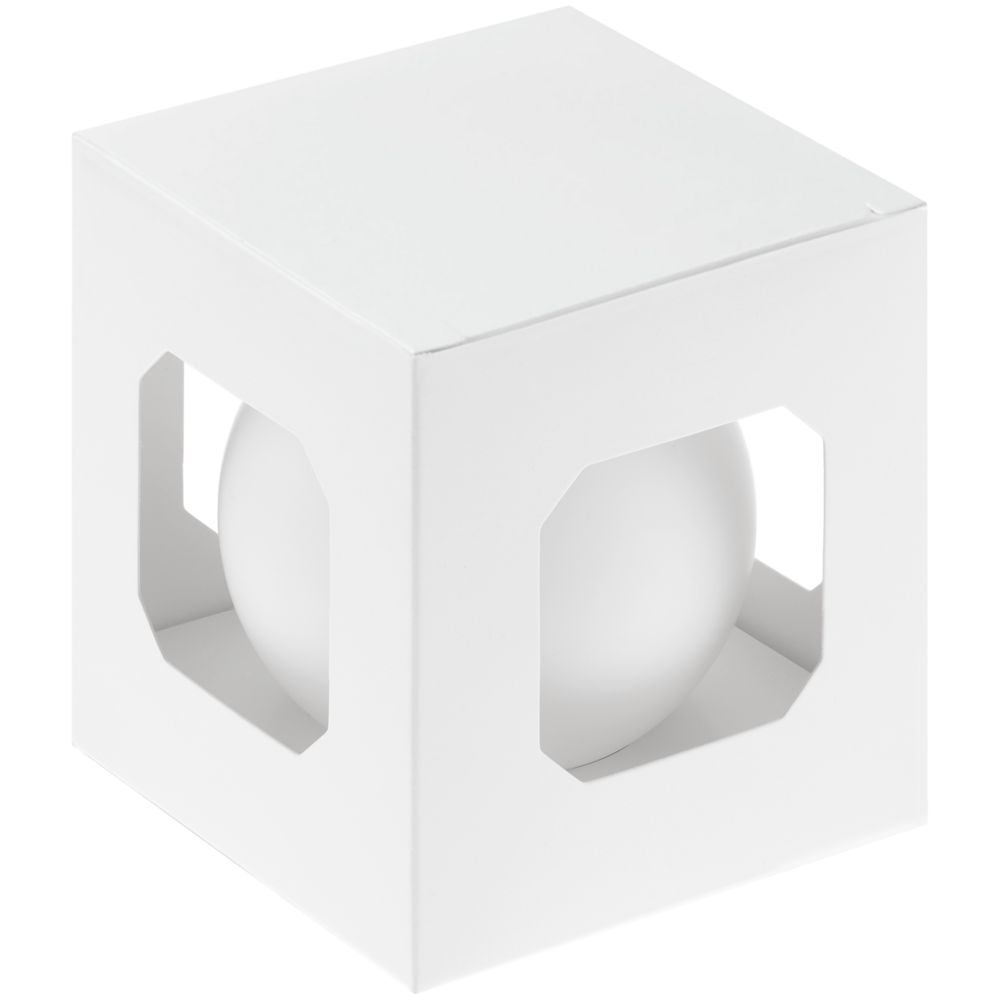 Оформительский шар Finery, 8 см, матовый белый — изображение 3