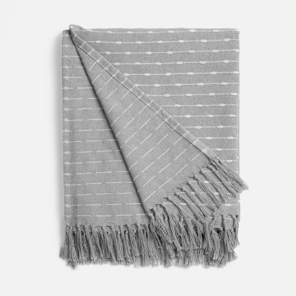 Плед Shimla, серый — изображение 4