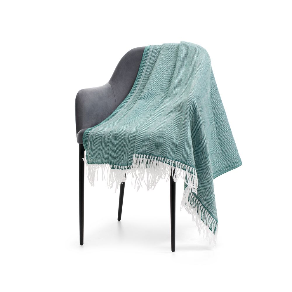 Плед «Гирвас», зеленый — изображение 3