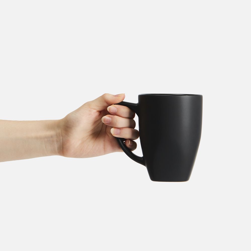 Кружка Foretta, черная — изображение 4