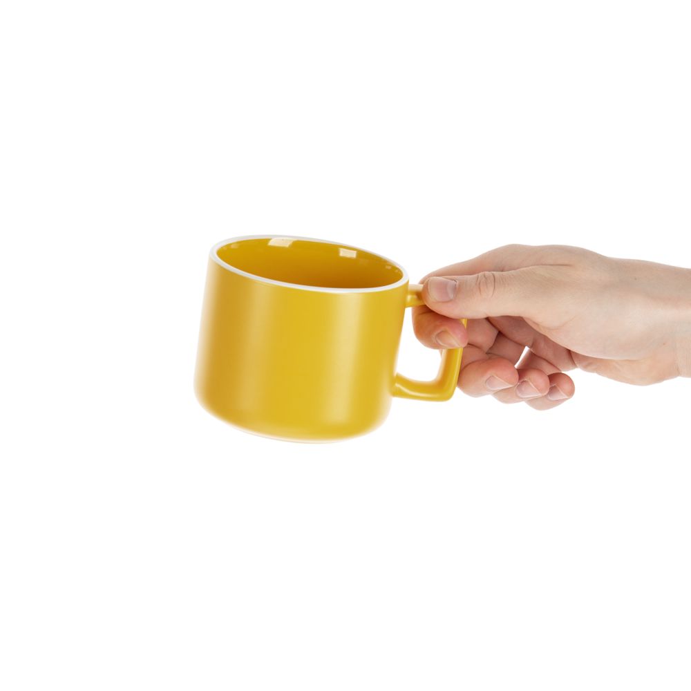 Чашка Fusion, ver.2, желтая — изображение 5