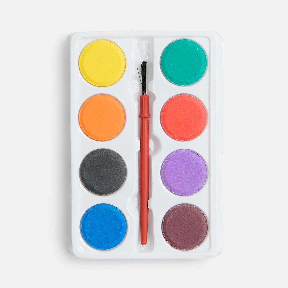 Краски Artmony, 8 цветов с кисточкой — изображение 4