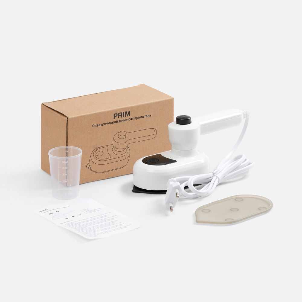 Мини-отпариватель Prim, белый — изображение 5