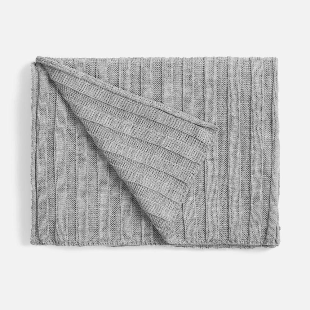 Шарф Metelitsa, серебристо-серый меланж — изображение 4