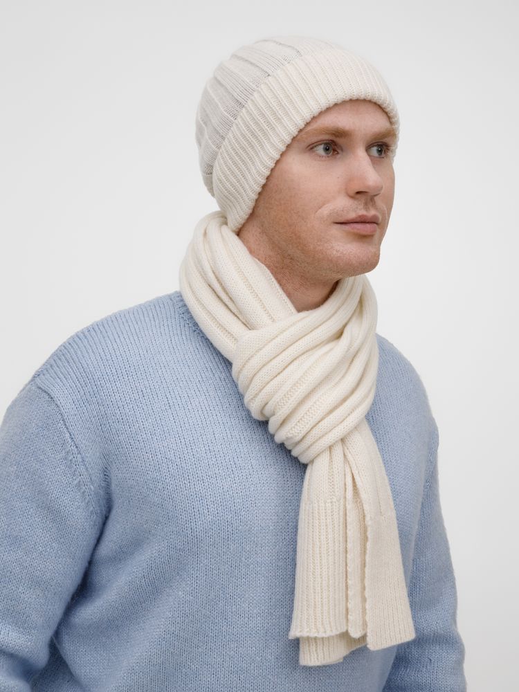 Шапка Bellish, белая (ванильная) — изображение 6