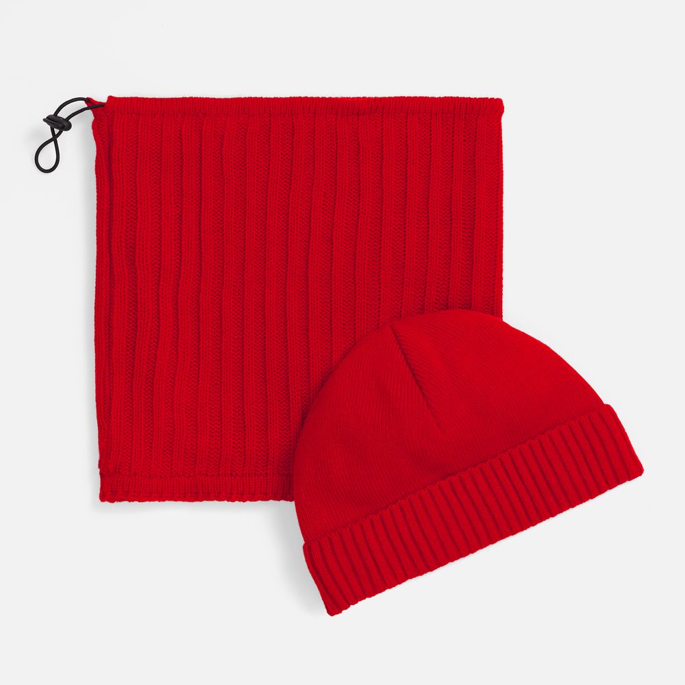 Шапка ComFleece, красная — изображение 4