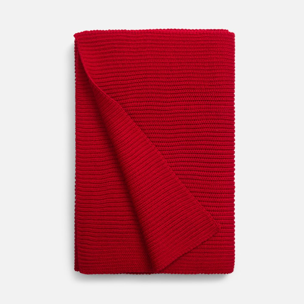 Шарф Nobilis Mono, красный — изображение 3